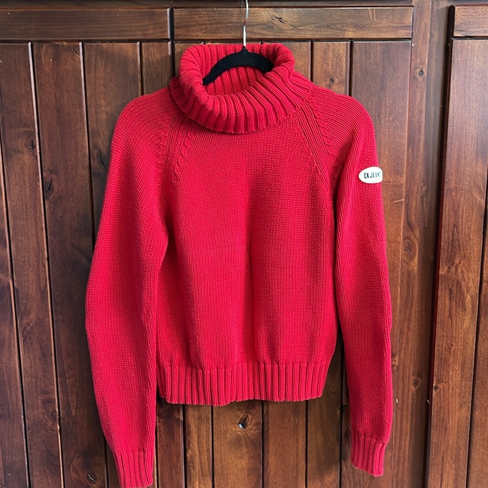 CK Jeans cowl neck sweater